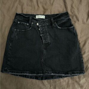 Abercrombie Curve Love 90’s Micro Mini High Rise Skirt